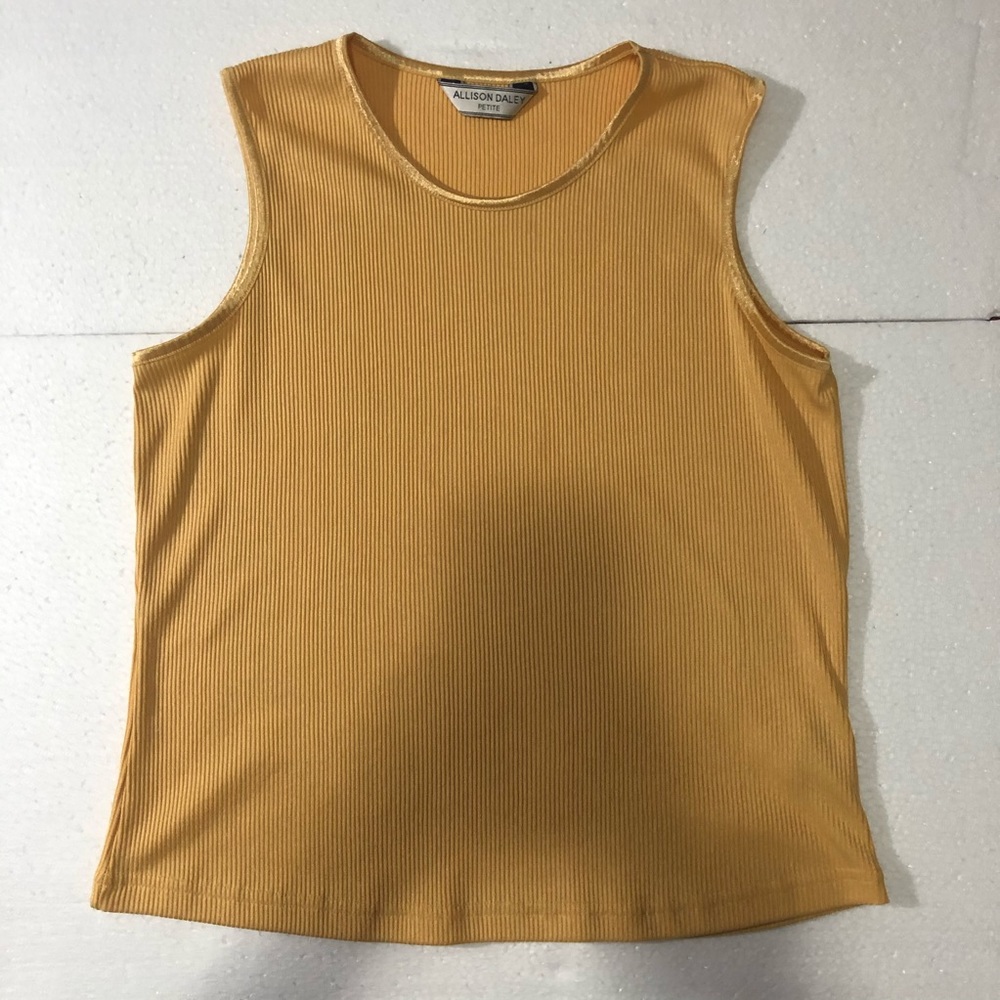 Yellow Cotton Vest